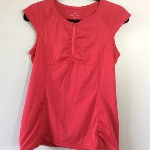 EUC Athleta Pink Pacifica SS Shirt Medium